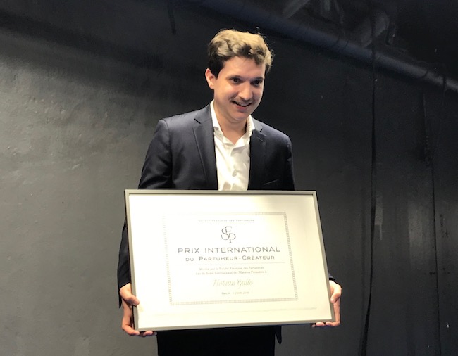 Florian Gallo - Récipiendaire du Prix international du parfumeur-créateur  (©Aurélie Dematons)