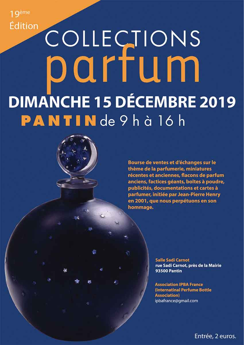 Salon « Collections Parfum » à Pantin le 15 décembre