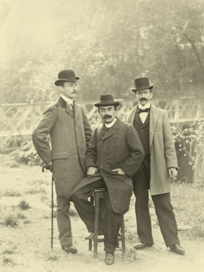 1895 - Founding fathers : Martin Naef, Philippe Chuit, Fred Firmenich