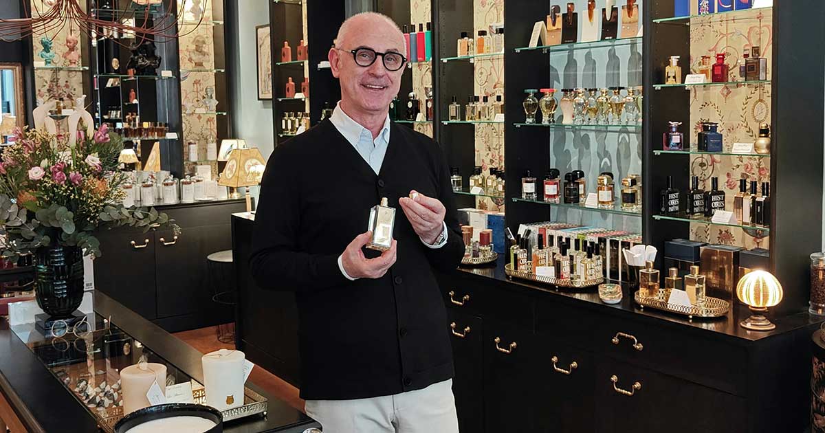Serge Laugier (Le Paravent): “It’s important to me to offer the more niche fragrances, because they always have a unique olfactory signature”