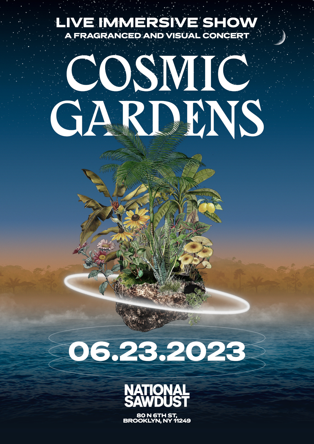 Cosmic Gardens’ immersive concert at National Sawdust in Brooklyn