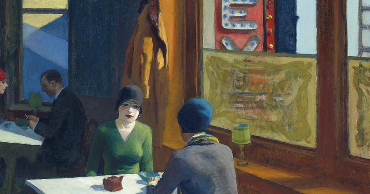 Des effluves et une œuvre : Chop Suey, d’Edward Hopper