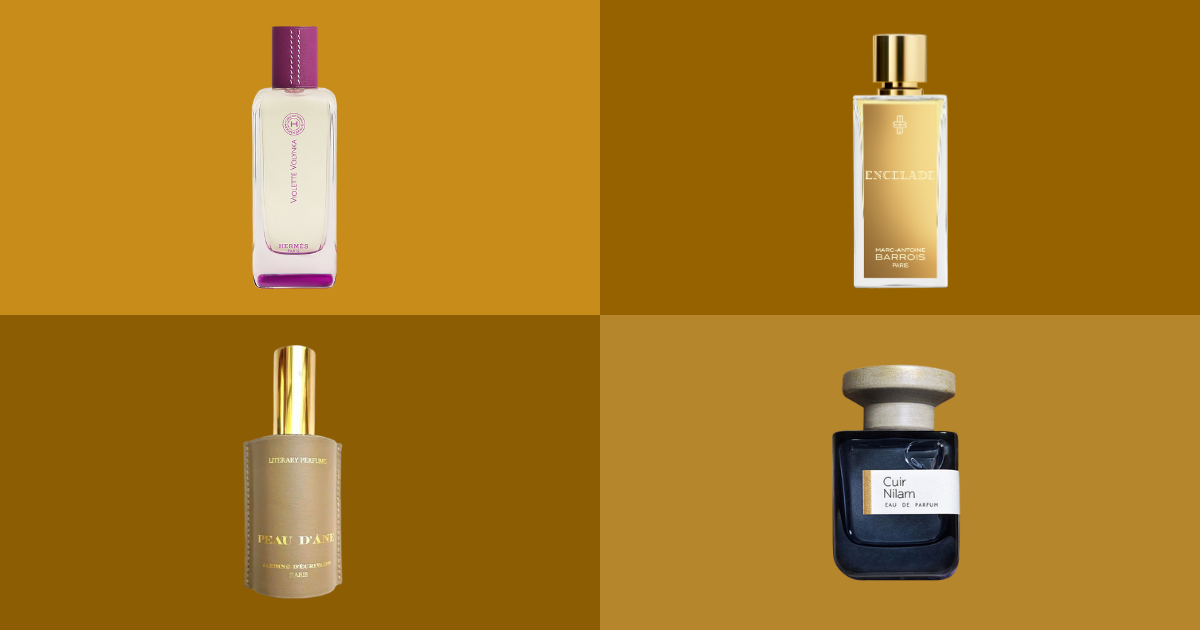 Leather and perfume: skin to skin