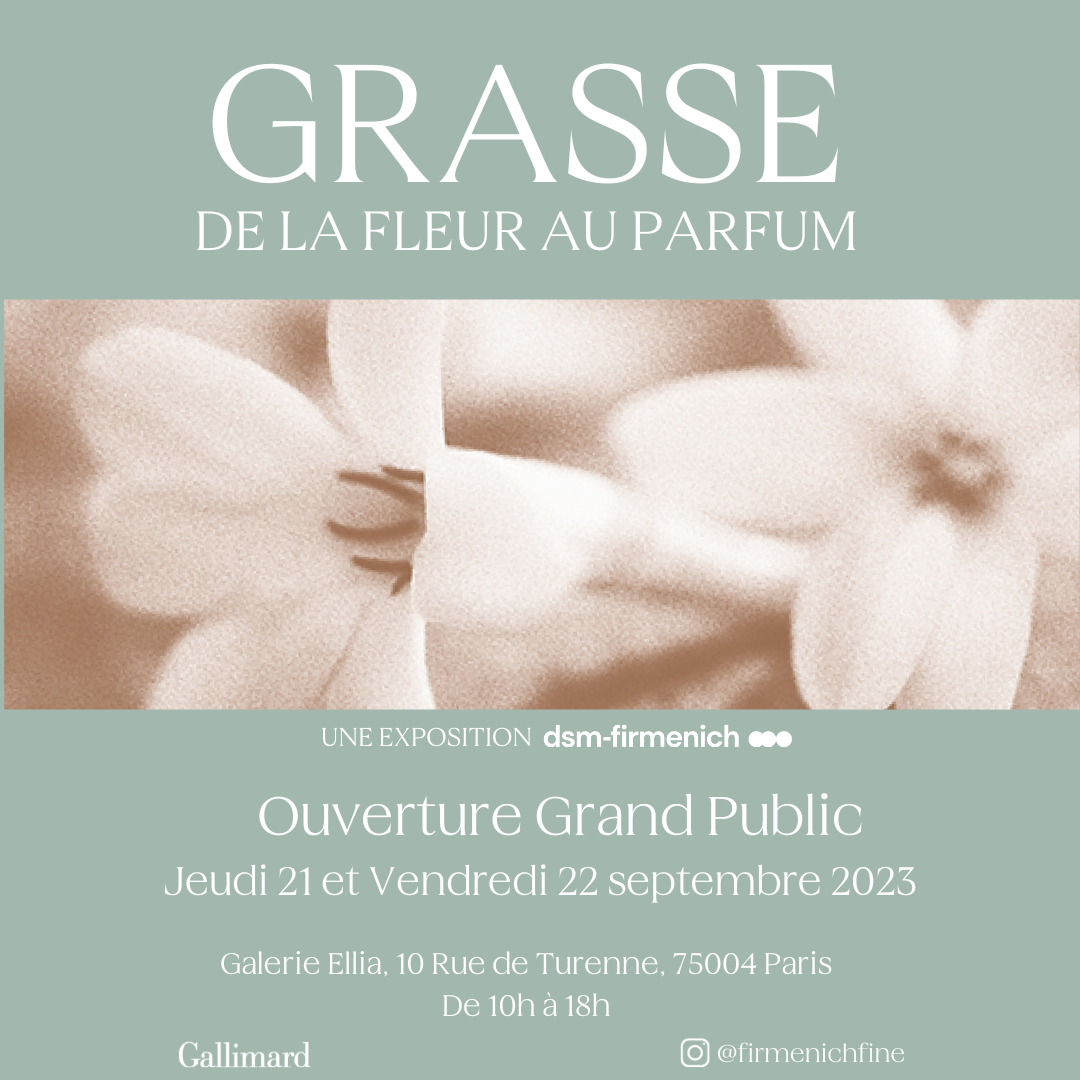 Exposition Grasse, de la fleur au parfum, par dsm-firmenich