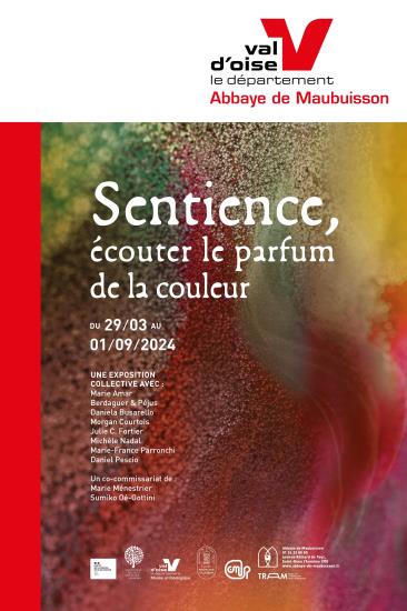 « Sentience, écouter le parfum de la couleur », exposition à L’Abbaye de Maubuisson