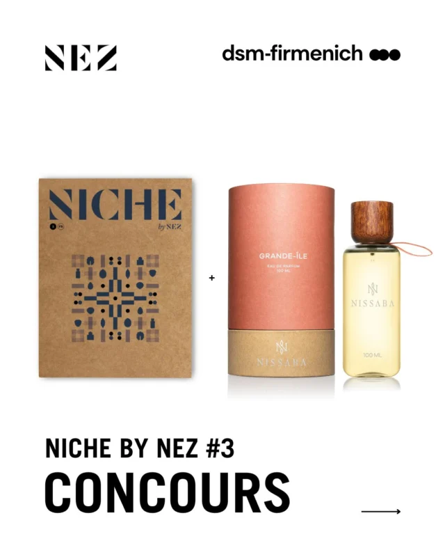 Nez x @nissaba.fragrances par @dsmfirmenichfine

Depuis 2022, DSM-Firmenich et Nissaba entretiennent une collaboration privilégiée dédiée à la valorisation des terroirs d’exception, portée par une démarche responsable et vertueuse. Aujourd’hui, nous avons le plaisir d’offrir à deux d’entre vous l’une des créations d’exception présentées dans notre revue annuelle Niche by Nez #03 : Grande-Île, un parfum imaginé par @frankvoelkl, parfumeur chez @dsmfirmenichfine

Conditions de participation :

1️⃣ Liker ce post
2️⃣ Abonnez-vous à @nezlarevue et @nissaba.fragrances et @dsmfirmenichfine 
3️⃣ Taguer un ami en commentaires ⁠

📅 Le concours ouvert à l'international se termine 02/11/2025 à 23h59.

👉 Les 2 gagnants seront tirés au sort et prévenus en message privé.

Bonne chance à toutes et à tous 🍀

#Concours #Giveaway #Nichebynez